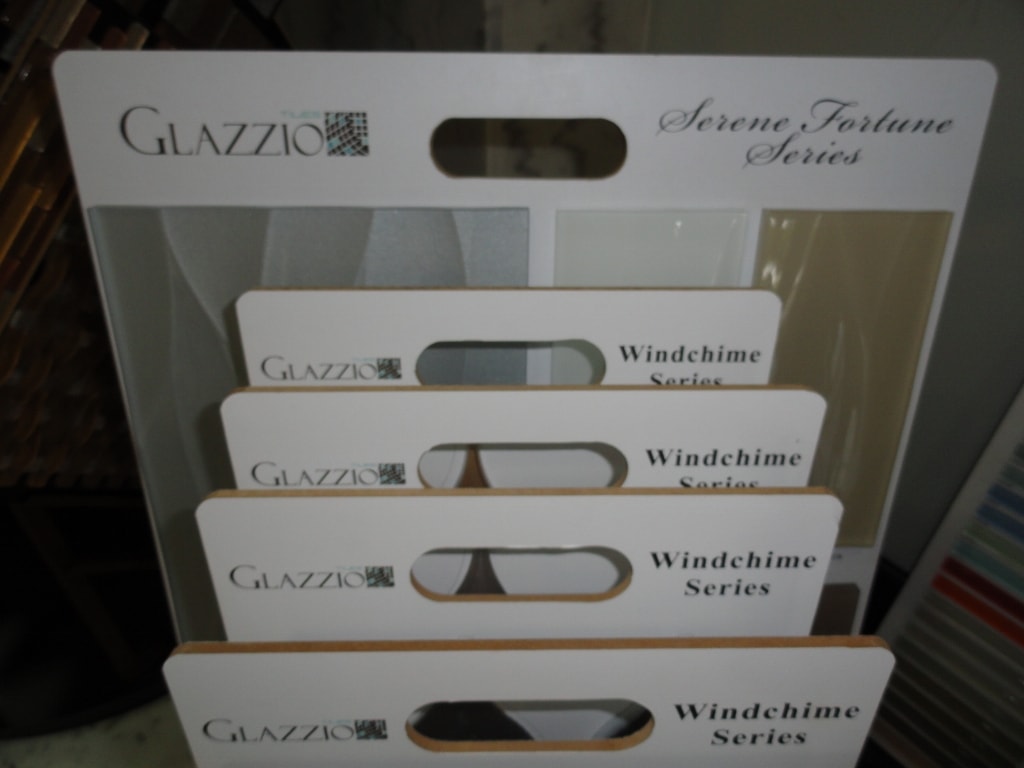 Glazzio Serene Fortune and Windchime Series sample cards